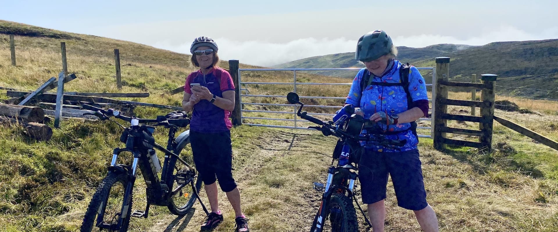 E-bike mountain riding in Perthshire